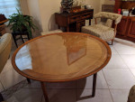 Mid century round table with chairs from fort lauderdale circ 1950’s