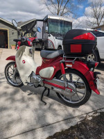 TWO Honda Supercubs 125cc Scooters For Sale