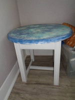 Solid Wood Accent Table