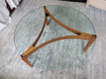 glass coffee table