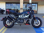 2024 Indian Motorcycle® FTR x 100% R Carbon Blue Candy Carbon