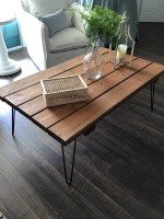 Two Rustic farmhouse coffee table