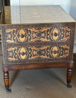 CHEST/SIDE TABLE THEODORE ALEXANDER DECOUPAGE