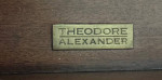 CHEST/SIDE TABLE THEODORE ALEXANDER DECOUPAGE