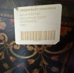 CHEST/SIDE TABLE THEODORE ALEXANDER DECOUPAGE