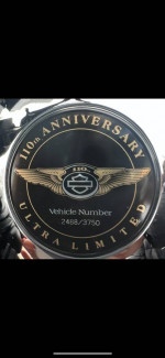 2013 Harley-Davidson Touring FLHTK ANV Electra Glide Ultra Ltd Anniver