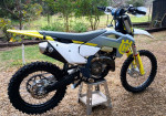 2024 Husqvarna FX450, Rekluse, Trail Tech fan, Mr. Wolf mousse balls