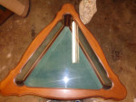 vintage curio table