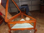 vintage curio table