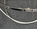 Chrome Sphere Table Base