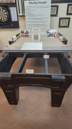 POOL TABLE, NEW, 1" SLATE, Solid Wood, Delivery and Setup Available!