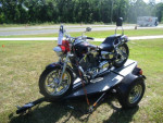 2006 HONDA VTX1300C6 & FOLDING TRAILER