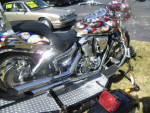 2006 HONDA VTX1300C6 & FOLDING TRAILER