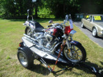 2006 HONDA VTX1300C6 & FOLDING TRAILER