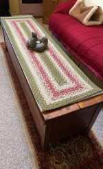 Wood Coffee Table Storage Bench