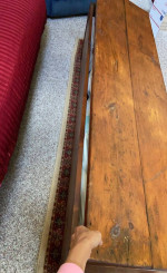Wood Coffee Table Storage Bench