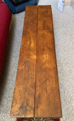 Wood Coffee Table Storage Bench
