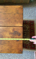 Wood Coffee Table Storage Bench