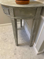 Modern Farmhouse Hand Painted Table