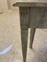 Modern Farmhouse Hand Painted Table