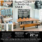Accent Table Twist Live Edge - NEW - Clearance Many Styles