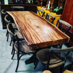 Accent Table Twist Live Edge - NEW - Clearance Many Styles