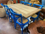 Dining Table 42" Seats 4- NEW Hand Craft Salvage Wood Many Sizes From
