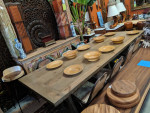Dining Table 42" Seats 4- NEW Hand Craft Salvage Wood Many Sizes From