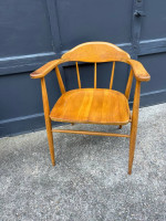 MODERN MID CENTURY CAPTAINS KITCHEN TABLE CHAIR