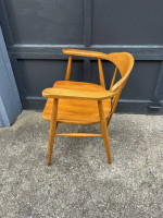 MODERN MID CENTURY CAPTAINS KITCHEN TABLE CHAIR