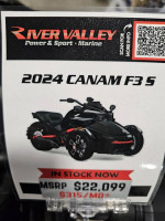 New 2024 Can Am Spyder F3