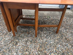 MODERN MID CENTURY DROP LEAF KITCHEN TABLE