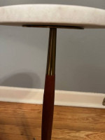 Marble-Top Cocktail Table - MCM Style