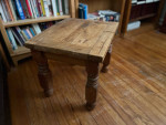 End Table - solid, rustic pine