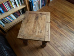 End Table - solid, rustic pine