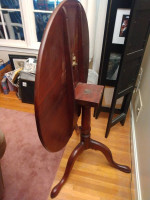 Beautiful Antique Mahogany Flip Top Table from the 1800s