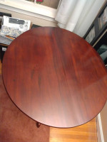 Beautiful Antique Mahogany Flip Top Table from the 1800s