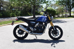 Used 2024 Triumph Speed 400 Caspian Blue / Storm Grey in Blue @