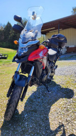 2017 Honda CB500X with 12,467 miles
