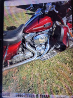 2010 Scarlet Red Harley Ultra Classic - 12,300 mi.
