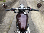 2020 Triumph Bonneville Bobber Morello Red/Jet Black Parallel Twin
