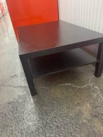 COFFEE TABLE, DARK BROVN, NEW