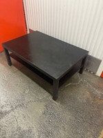 COFFEE TABLE, DARK BROVN, NEW