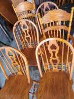 ☆☆☆☆☆  7ft Dining Room Table  w/ 6 chairs  ☆☆☆☆☆