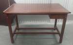 VINTAGE Hamilton Drafting Table Butcher Block Kitchen Island - 1940's