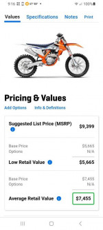 2022 KTM 250 SX-F