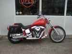 1999 CMC Softail Motorcycle (Orange Metallic) - Must See!