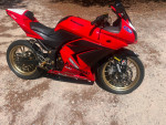 2008 Kawasaki ZX2R Ninja 250 lots of upgrades 10k miles full extra set of oem wh