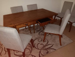 Dining room table and chairs