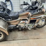 nice goold wing trike